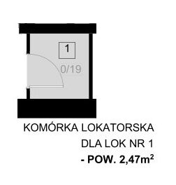 LOKAL 1 mieszkanie 1 komórka lokatorska Blok Radomyśl Wielki
